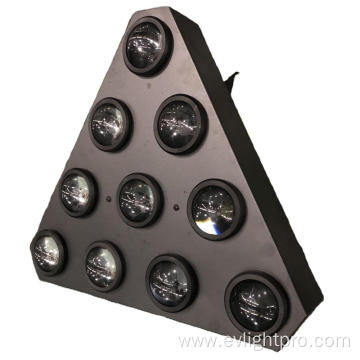 10x30W LED beam triangle sharped effect light